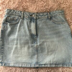 Denim skirt